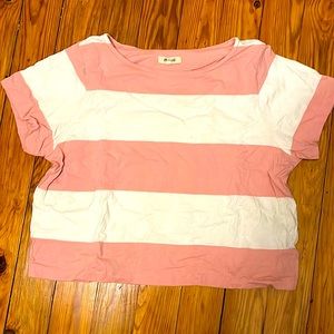 MADEWELL stripped tee shirt